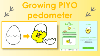 PIYO pedometer - growing chick