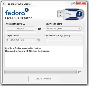 Fedora LiveUSB Creator