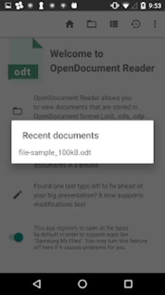 OpenOffice - LibreOffice - OpenDocument Reader