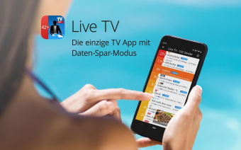 Live TV mit Daten-Spar-Modus f
