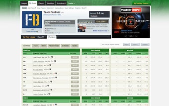 FanBuzz for ESPN Fantasy Sports