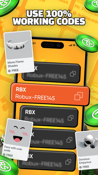 Get Robux  Codes Roblox