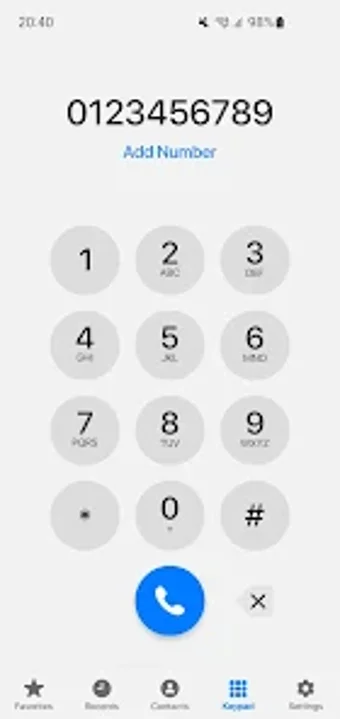 Dialer: Contacts  iCall Logs