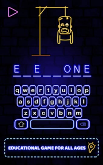 Hangman Glow - Free Word Game with Mr Zombie