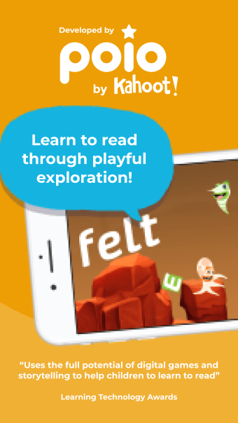 Kahoot Learn to Read by Poio