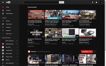 YouTube Secret Dark Mode