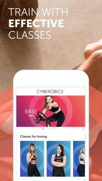 CYBEROBICS: Classes  Workouts