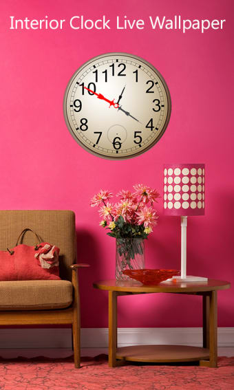 Interior Clock Live Wallpaper