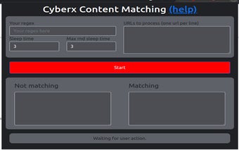 Cyberx Content Matching