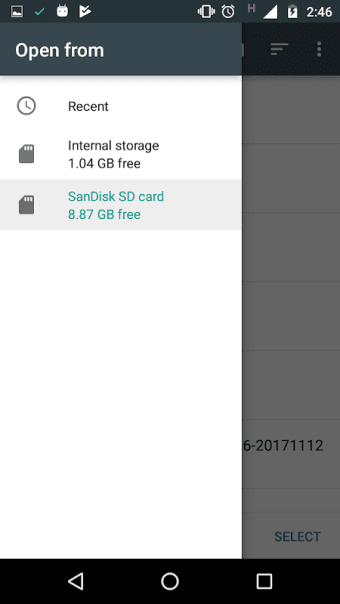 Files To SD for WhatsApp
