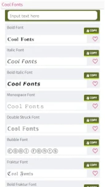 Bay789  Cool Fonts