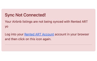 Rented - Connect ART to Airbnb