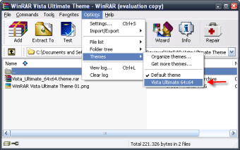 WinRAR Vista Ultimate Theme