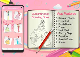 Learn  Draw Gorgeous Princess