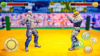 US Army vs War Robots Karate Fighter: Karate Games