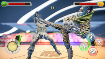 US Army vs War Robots Karate Fighter: Karate Games