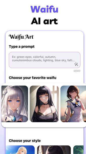 Waifu Art - AI Anime Girl