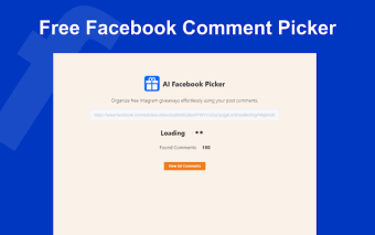 Facebook Comment Picker - EasyComment