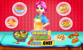 Indian Street Food Chef: Restaurant Cooking Games