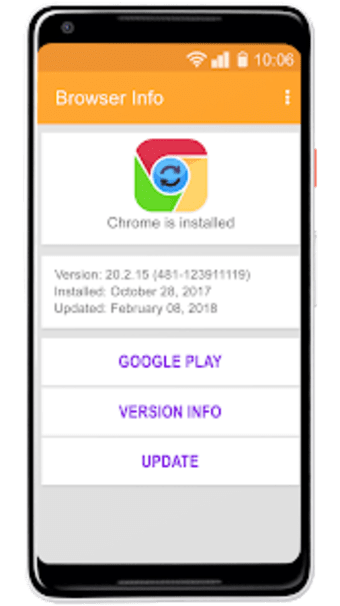 Update for Chrome