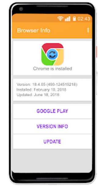 Update for Chrome