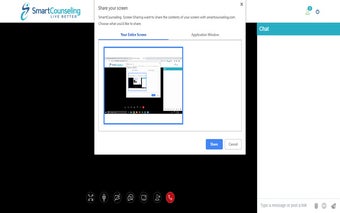 SmartCounseling Screen Sharing