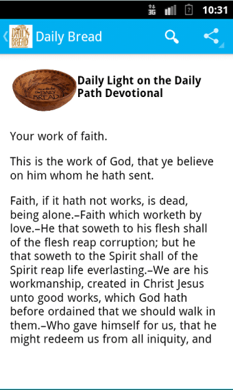 Daily Bread Android APP