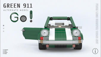 Green 911 for LEGO 10242 Set