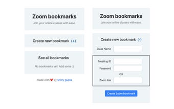 Zoom Bookmarks