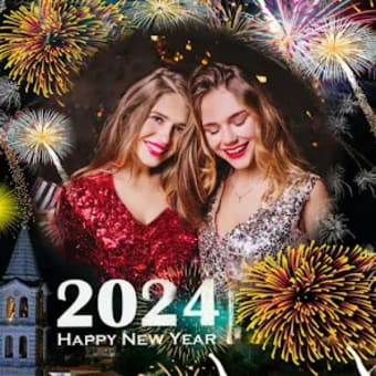 New Year Photo Frame 2024