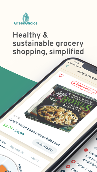 GreenChoice: Grocery Shopping