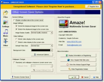 Amaze Screen Saver