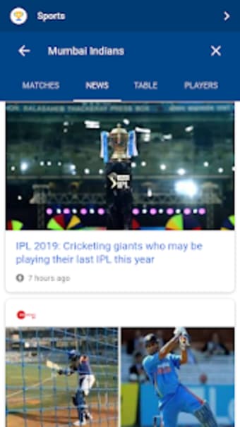 IPL 2019 - Live Matches  Scores  Stats  News