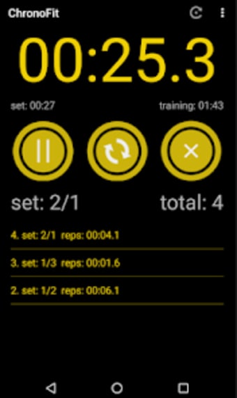 Stopwatch for workouts free