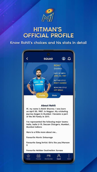 Mumbai Indians Official App