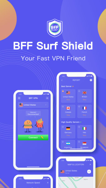 BFF Surf Shield - VPN Connect