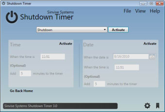 Sinvise Shutdown Timer