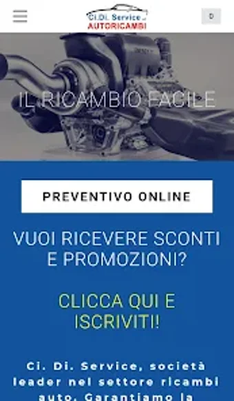 Autoricambi CiDiService ricamb