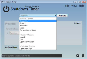 Sinvise Shutdown Timer Portable