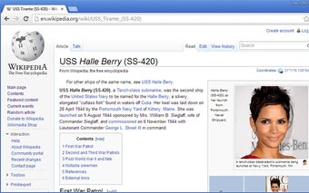 Hallepedia: Halle Berry for Wikipedia