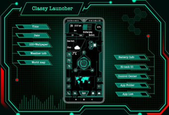Classy Launcher -App lockHide
