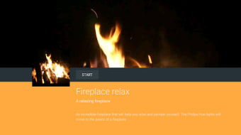 Fireplace Philips Hue