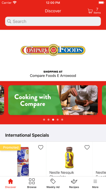 Compare Foods Online