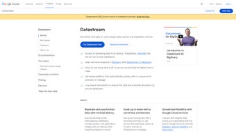 Image 0 for Google Cloud Datastream