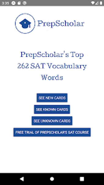 SAT Vocabulary Flashcards by P