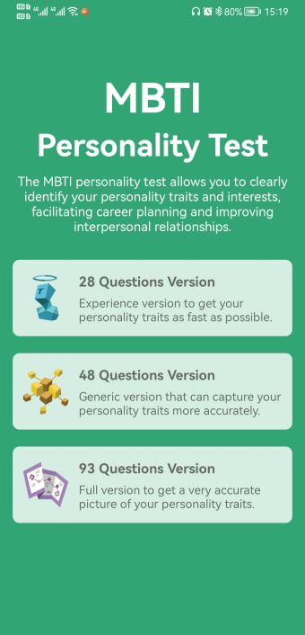 MBTI 16 Personality Test2022