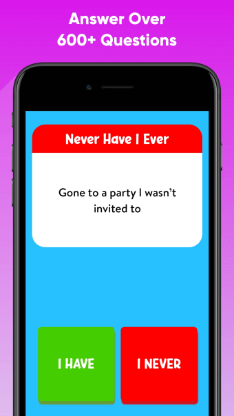 Never Have I Ever: Game
