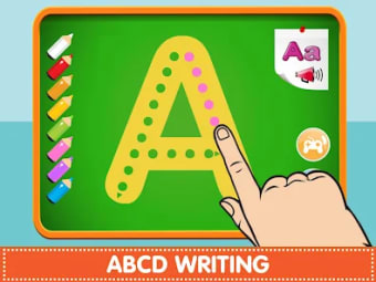 ABCD English Alphabet Writing