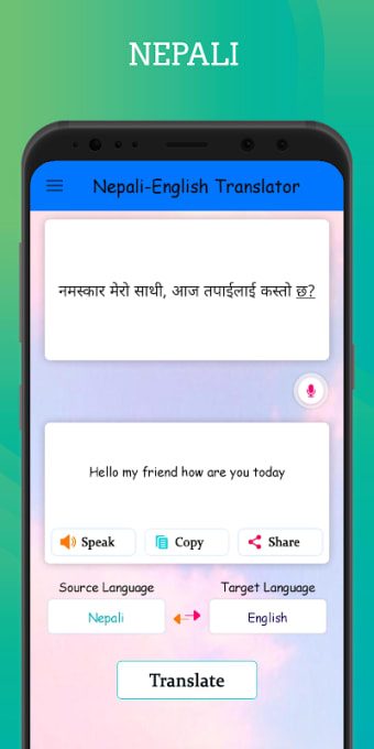 Nepali - English Translator Free