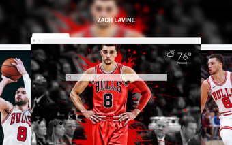 Zach Lavine HD Basketball New Tab